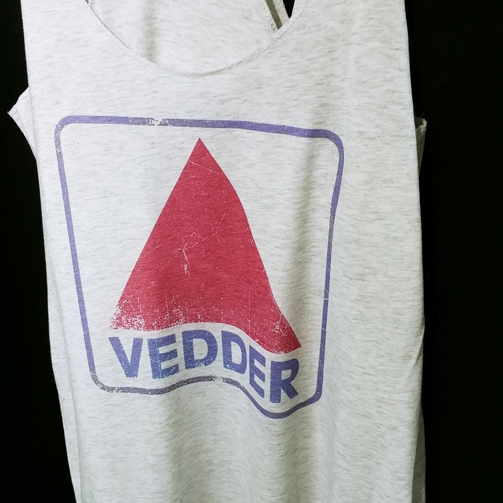 Pearl Jam Vedder Fenway Citgo ladies racer back Red Sox tank